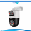 Camera IP PoE PT 2 ống kính 4MP DAHUA DH-SDT2A200-2F-NB-A-PV