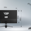 Màn hình máy tính VSP IP2408S 24 inch FHD IPS 75Hz