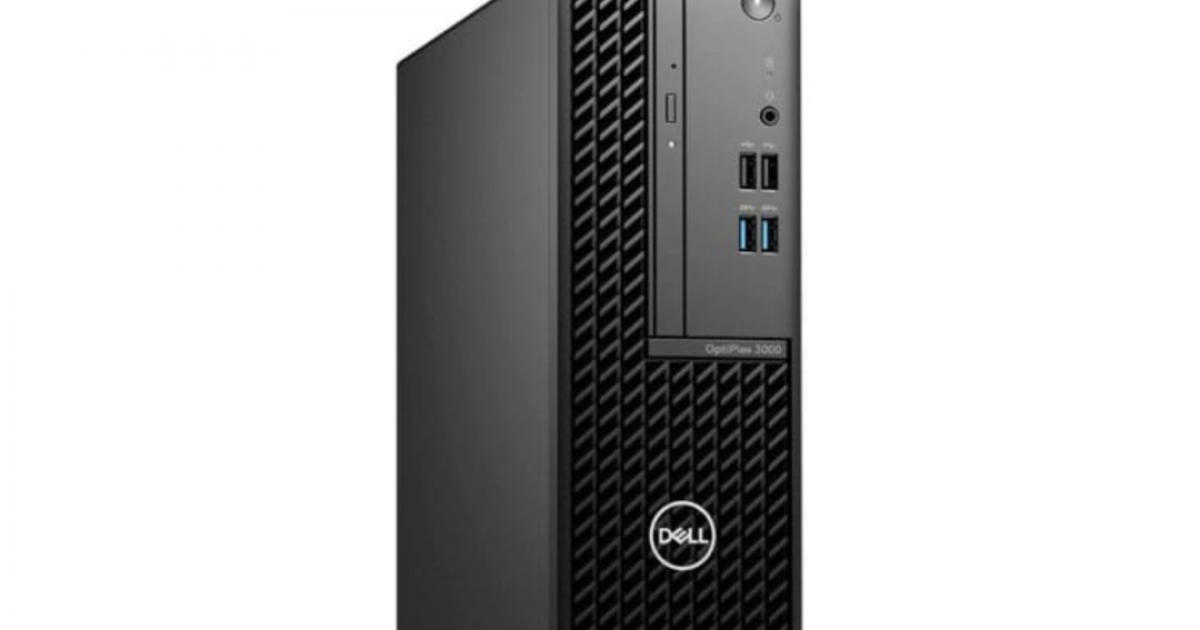 Máy tính để bàn Dell Optiplex 3000 SFF (Core i5 12500 RAM 4GB 3200 MHz DR4 256GB SSD Intal UHD Graphics DVD RW Ubuntu)