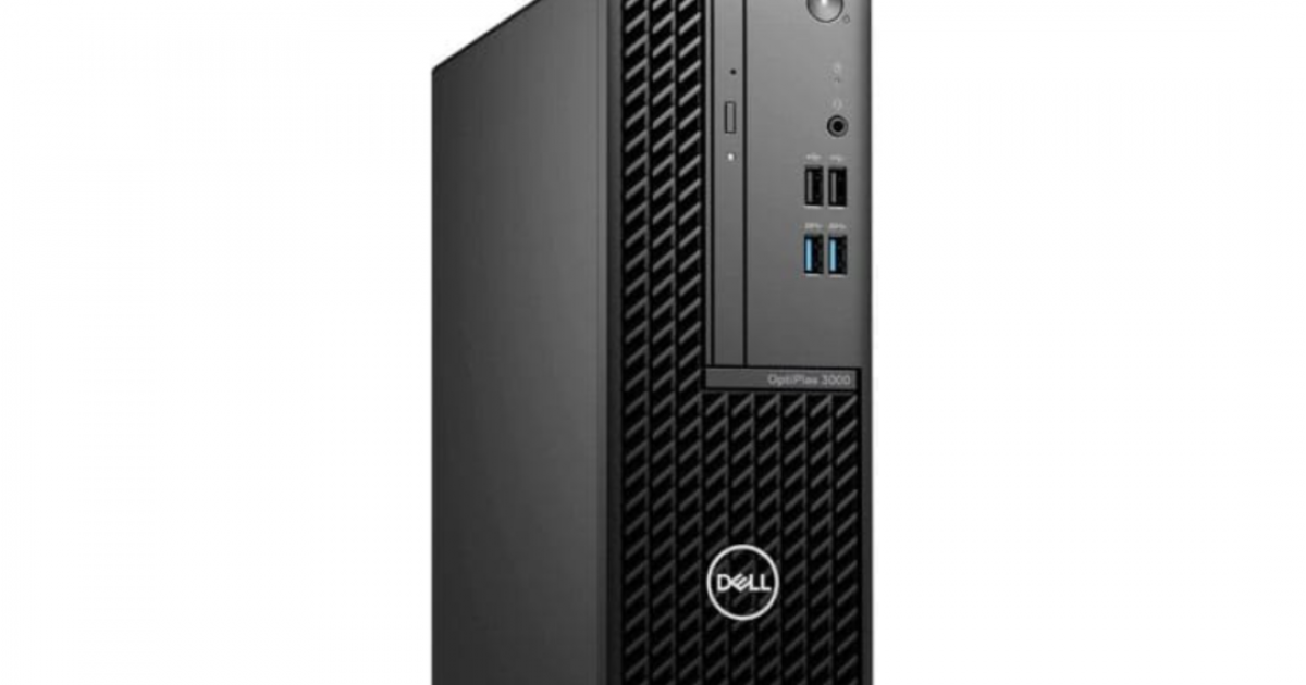 Máy tính để bàn Dell Optiplex 3000 SFF (Core i5 12500/ RAM 4GB 3200 MHz DR4/ 256GB SSD Intal UHD Graphics/ DVD RW/ Ubuntu)