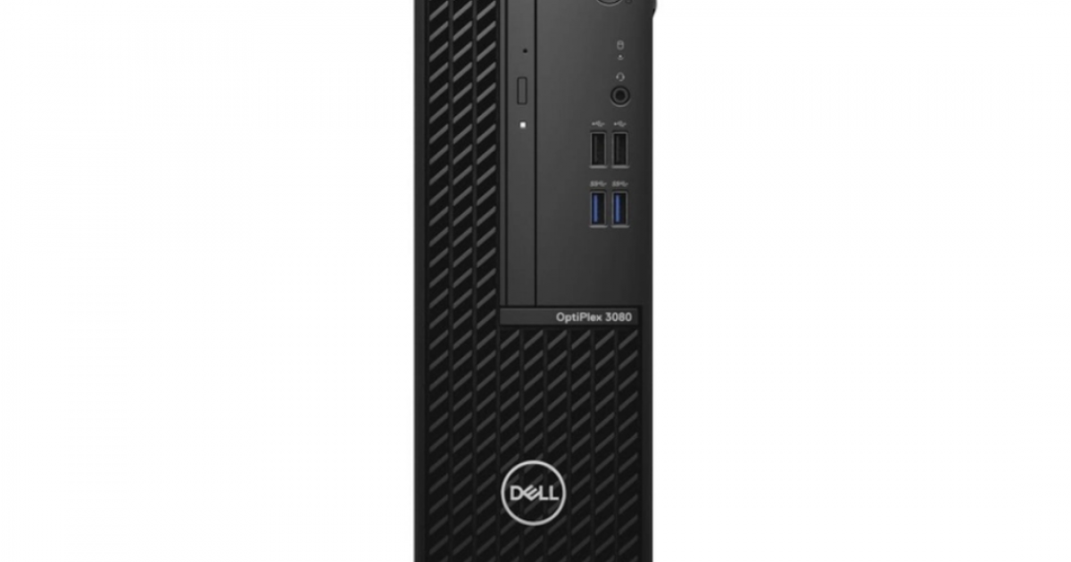 Máy tính để bàn Optiplex 3080 SFF XCTO/ i3 10100/ 8GB DDR4 non- ECC Memory/ 3.5 inch/ HDD 1TB/ Mouse/ Key/ Win 10 Pro