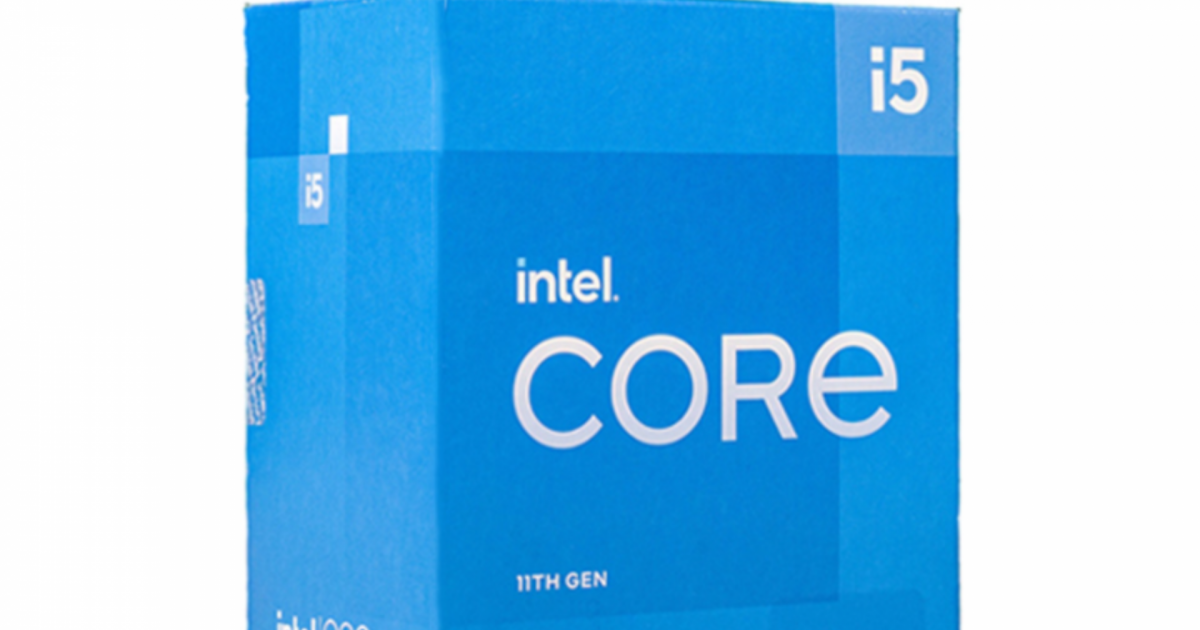 CPU Intel Core i5 11400F (Intel LGA1200 - 6 Core - 12 Thread - Base 2.6Ghz - Turbo 4.4Ghz - Cache 12MB - No iGPU)