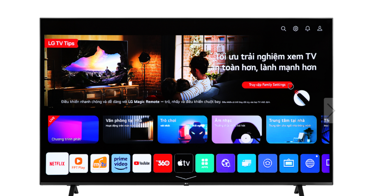 Smart Tivi LG 4K 65 inch 65UR7550PSC