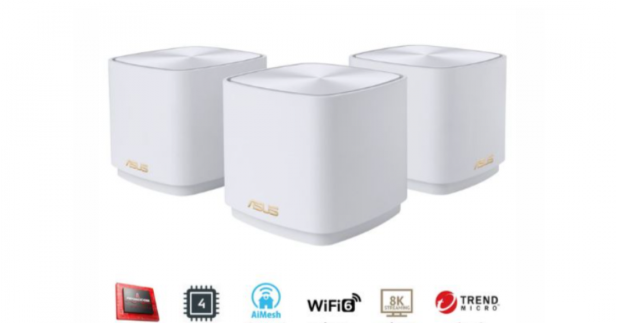 Bộ phát wifi ASUS ZenWiFi AX mini XD4 ( 3 Pack) w-3-PK