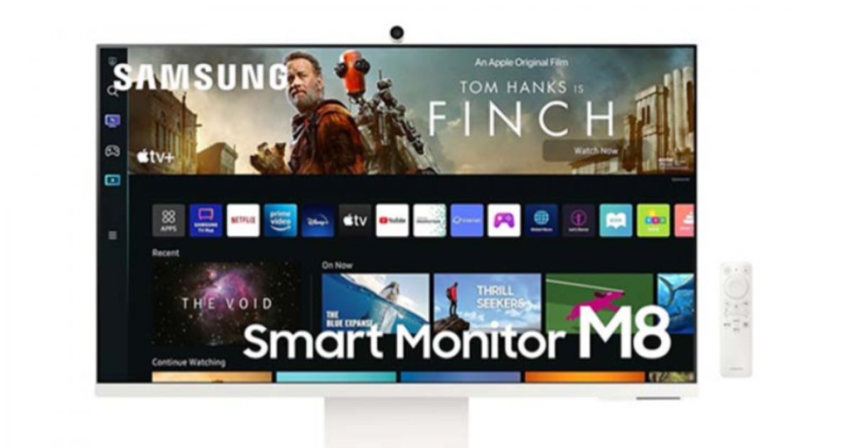 Màn hình thông minh Samsung LS32BM801UEXXV / Trắng/ 32 inch 4K UHD/ VA / 60 Hz/ HDMI / USB-C / Wireless / Bluetooth/ 2Yrs