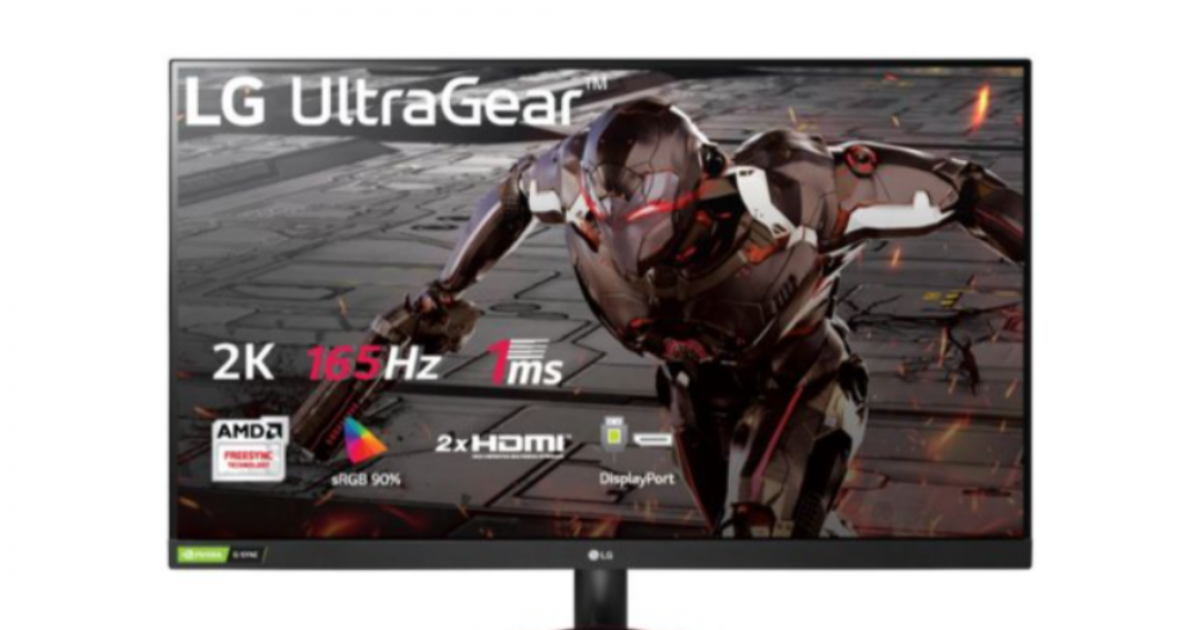 Màn hình LG 32GN600-B | 31.5 inch WQHD | IPS | 165Hz | FreeSync | 2Yrs