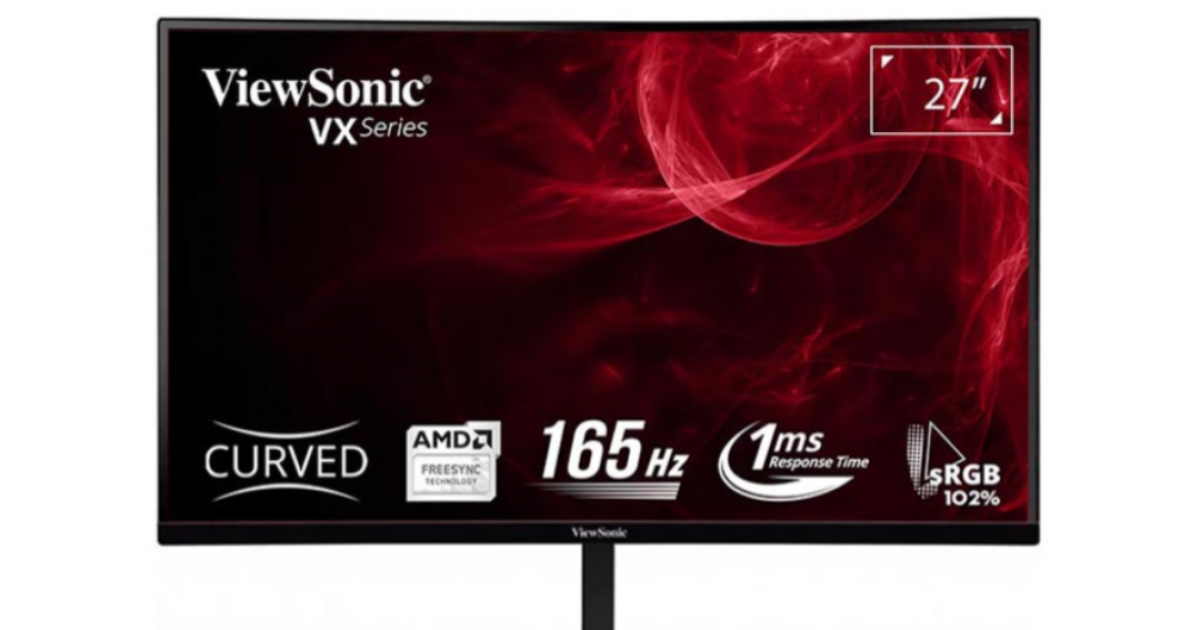 Màn hình máy tính ViewSonic VX2718-P-MHD/ 27 inch FHD/ VA/ 165Hz/ HDMI/ DP/ 3Yrs