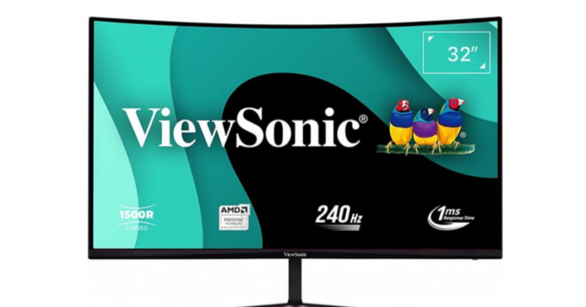 Màn hình Cong Viewsonic VX3219-PC-MHD / 31.5 inch FHD / VA/ 240Hz / HDMI + DP + Audio/ 3Yrs