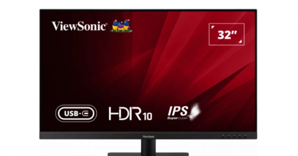 Màn hình máy tính ViewSonic VA3209U | 32 inch | 4K UHD | IPS | 60Hz | USB-C + HDMI + DP | 3Yr