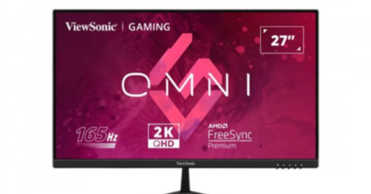 Màn hình máy tính Gaming Viewsonic VX2728-2K | 27 inch 2K | IPS | 165Hz | HDMI | DP | 3Yrs