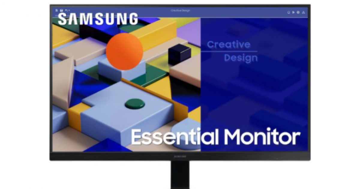 Màn hình máy tính Samsung LS24C310EAEXXV | 24 inch FHD | IPS | 75Hz | HDMI + VGA | 2Yrs