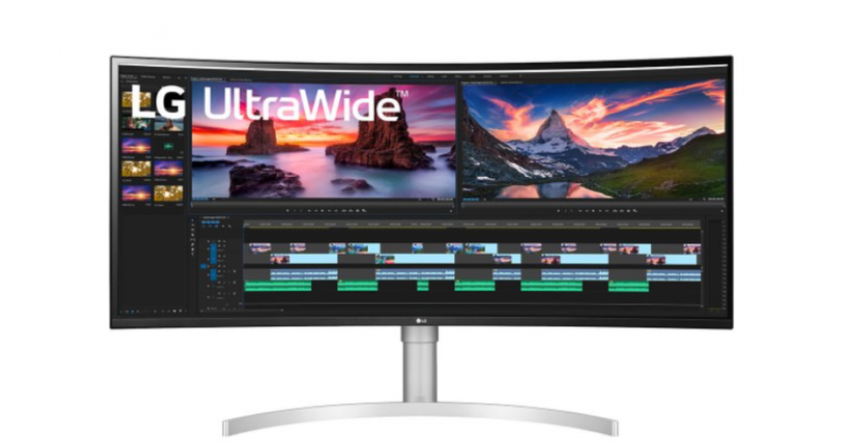 Màn hình máy tính LG 38WN95C-W 38 inch UltraWide QHD + IPS với kết nối Thunderbolt 3