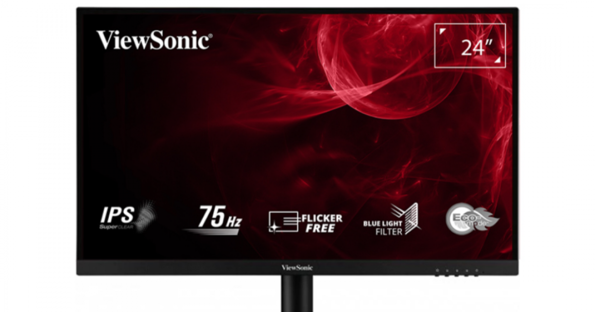 Màn hình máy tính ViewSonic VA2408-H/ 23.8 inch FHD/ IPS/ 75Hz/ 3Yrs