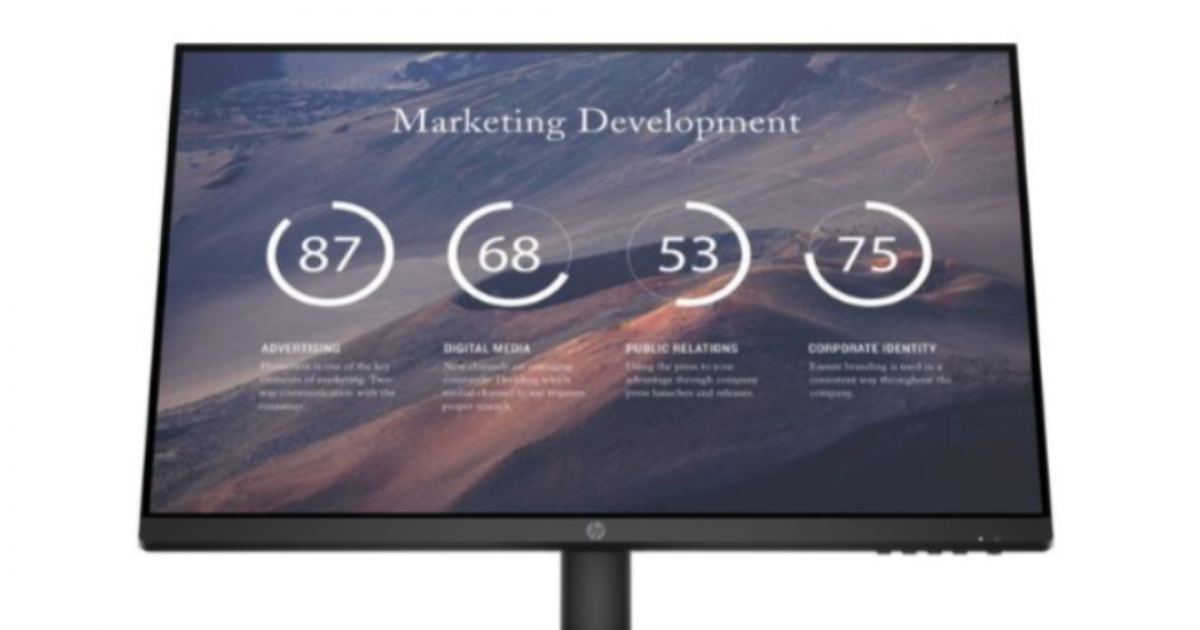 Màn hình HP P27v G4 27- inch ( 9TT20AA ) | FHD | IPS | VGA | HDMI | 3Yrs