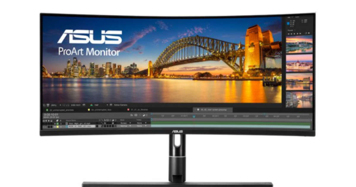 Màn hình LCD Asus ProArt PA34VC 34 inch UWQHD 100Hz Curved