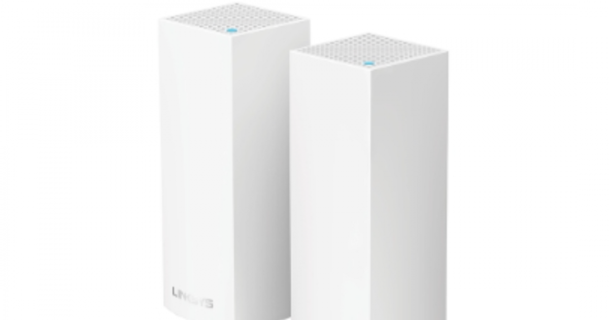 LINKSYS VELOP WHW0302 AH TRI-BAND AC4400 INTELLIGENT MESH WIFI SYSTEM WIFI 5 MU-MIMO SYSTEM 2-PK ( 2 Pack)