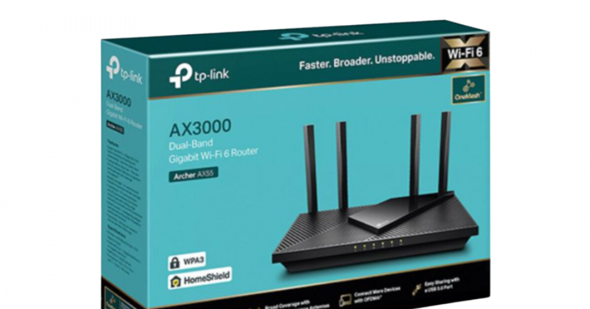 Bộ phát wifi 6 TP-Link Archer AX55 AX3000Mbps