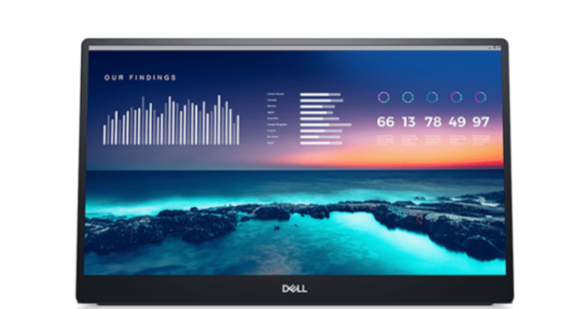 Màn hình di động Dell C1422H/ 14inch FHD/ IPS/ 60Hz/ USB-C/ LED/ 3Yrs