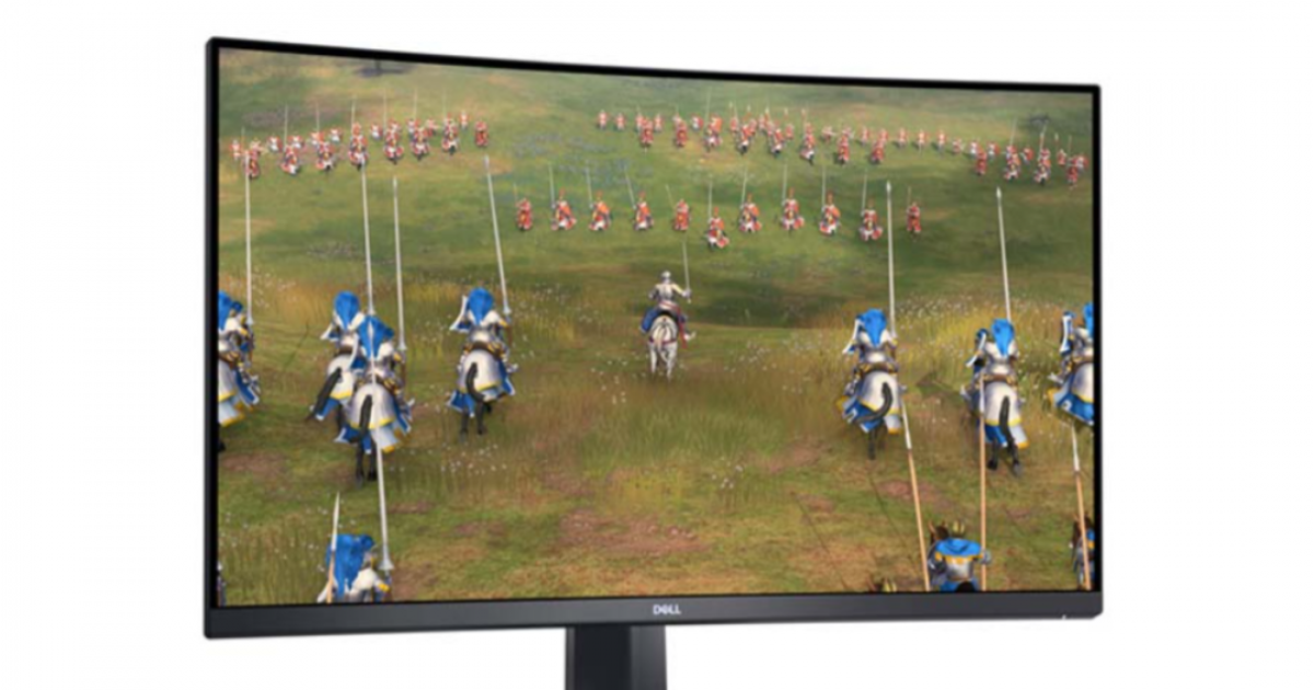 Màn hình Cong Dell S3222HG / 31.5 inch FHD / 165Hz / VA / HDMI + DP / 3Yrs