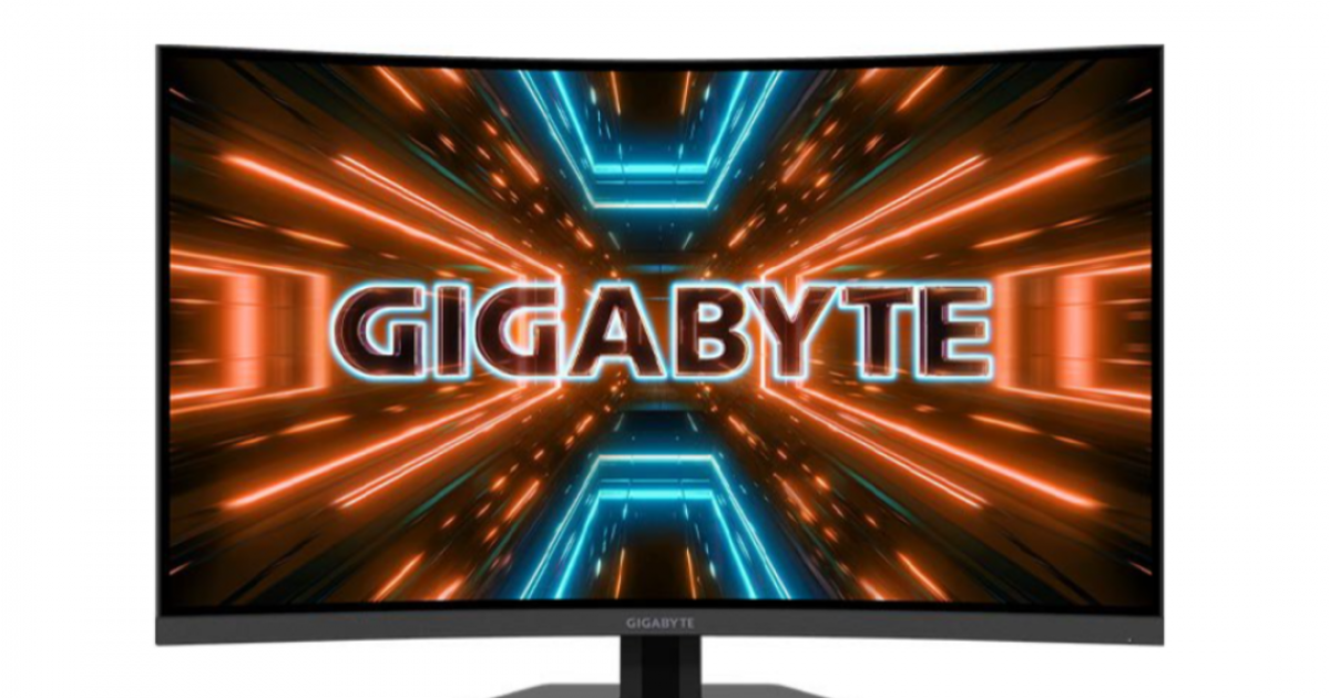 Màn hình máy tính Gigabyte G32QC | 31.5 inch | 2K | VA | 165Hz | 1 ms | 350 nits | HDMI + DP | Cong