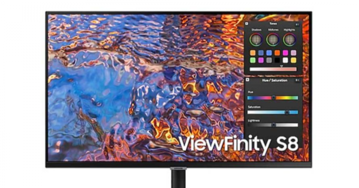 Màn hình máy tính Samsung ViewFinity S8 LS32B800PXEXXV | 32 inch 4K | IPS | 60Hz | HDMI | DP | USB-C | 2Yrs