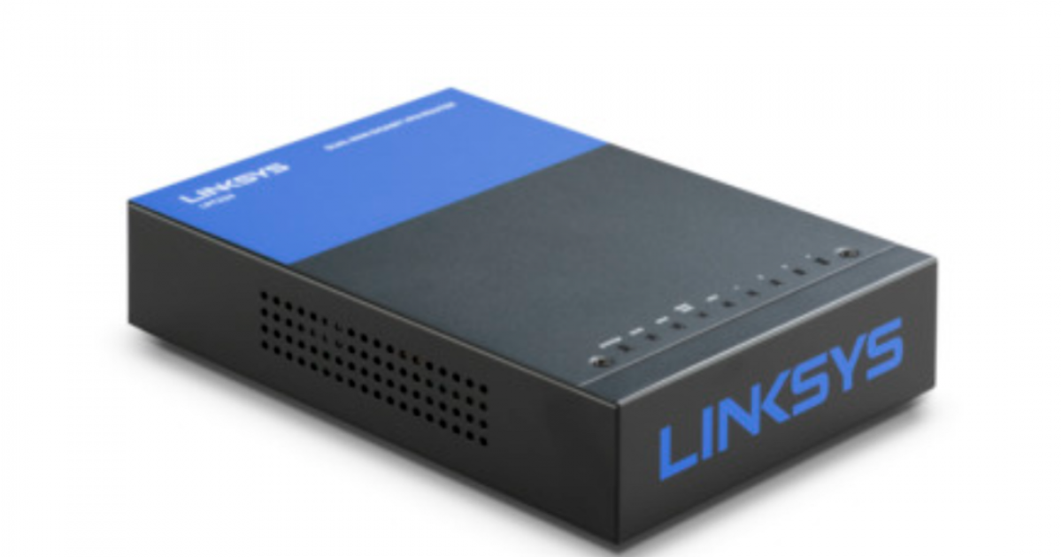 Bộ định tuyến Linksys LRT224 VPN Gigabit Dual WAN