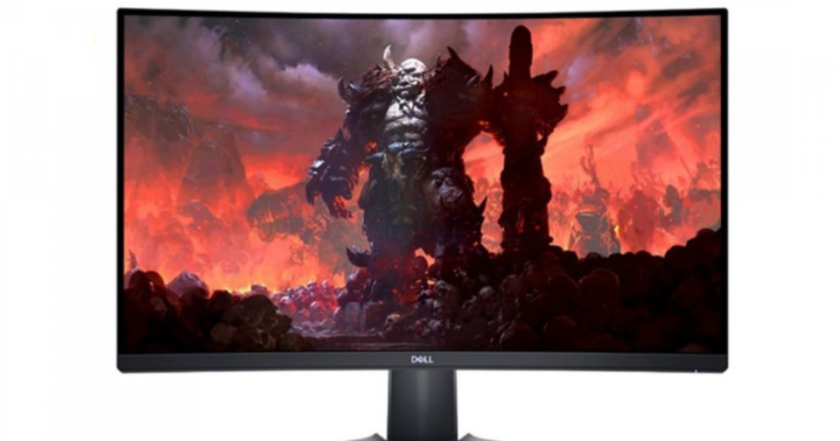 Màn hình Cong Dell S2722DGM | 27 inch QHD | 165Hz | VA | DP + HDMI + Headphone | 3Yrs