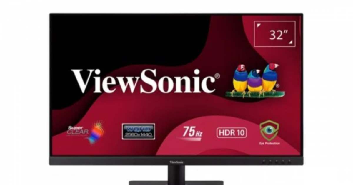 Màn hình máy tính LCD Viewsonic VA3209-2K-MHD | 32 inch 2K | IPS | 75Hz | HDMI + DP | 3Yrs