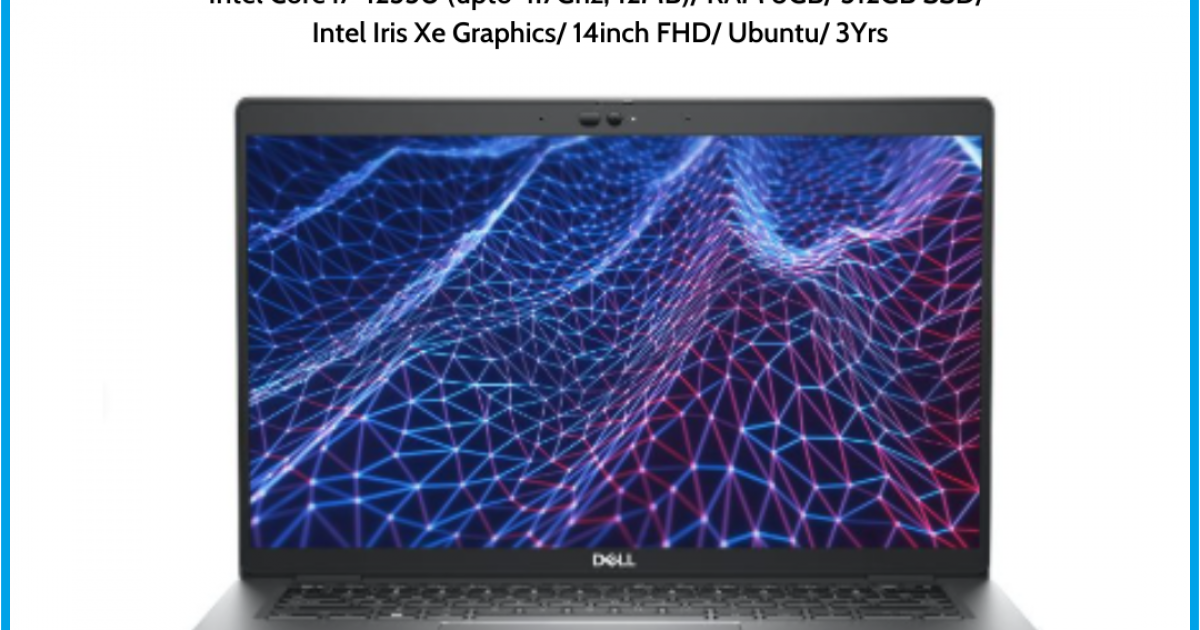 Laptop Dell Latitude 5430 (L5430I714U_512_3Y)/ Intel Core i7-1255U (upto 4.7Ghz, 12MB)/ RAM 8GB/ 512GB SSD/ Intel Iris Xe Graphi