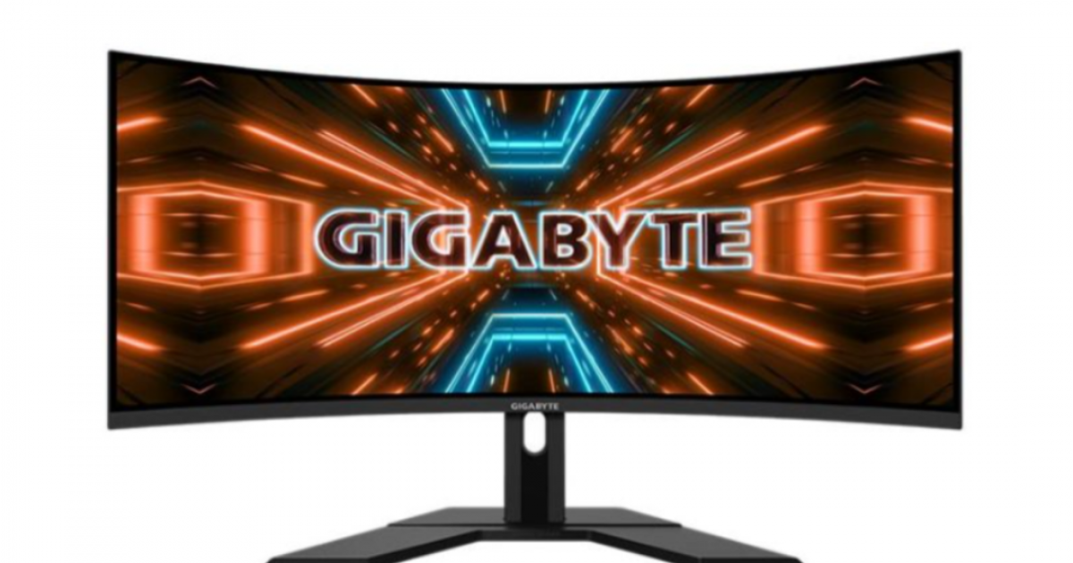 Màn hình cong Gaming Gigabyte G34WQCA-EK | 34 inch WQHD | VA | 144Hz | HDMI + DP | Loa | 3Yrs