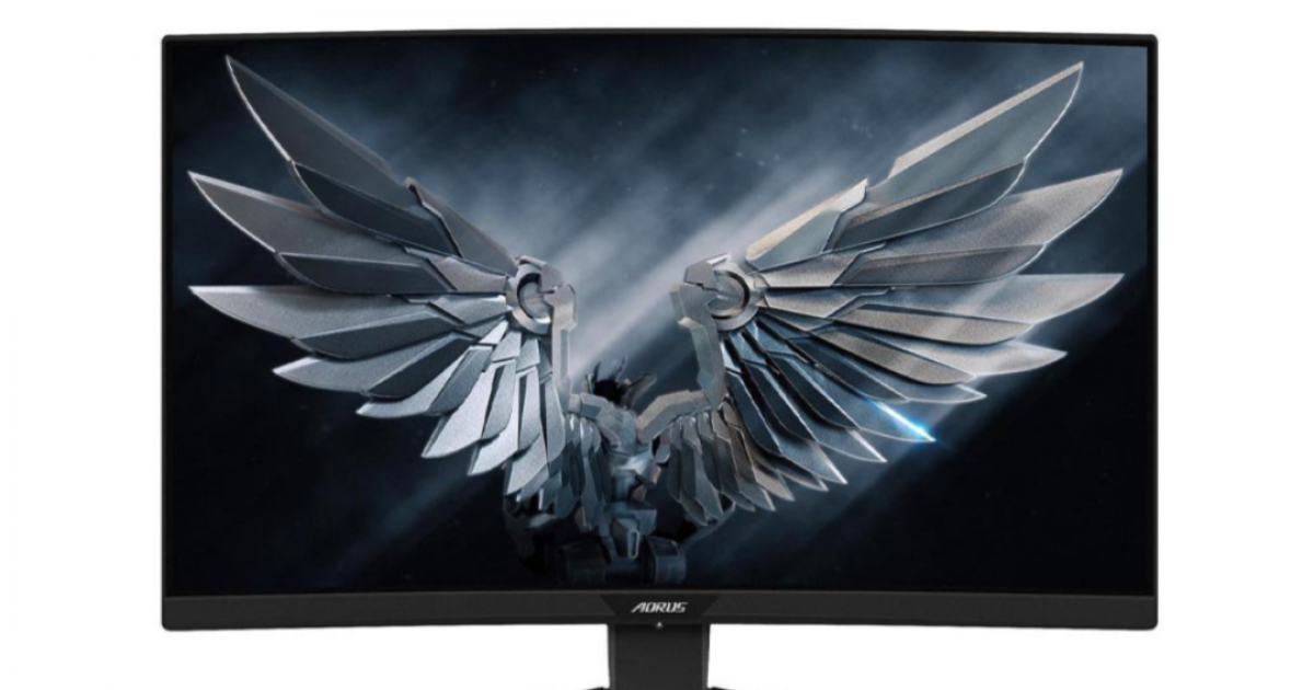 Màn hình máy tính Gigabyte Aorus CV27F (27 inch/FHD/VA/165Hz/1ms/350cd/m²/ DP + HDMI / Màn hình cong)