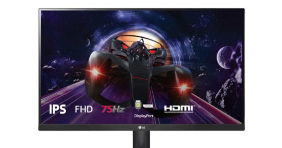 Màn hình Gaming LG 24MP60G-B | 23.8 inch FHD | IPS | 75Hz | AMD FreeSync | 2Yrs