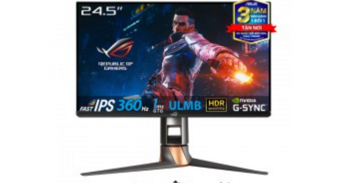 Màn hình Gaming ASUS ROG Strix PG259QN | 24.5inch | FHD | IPS | 360Hz | 1ms