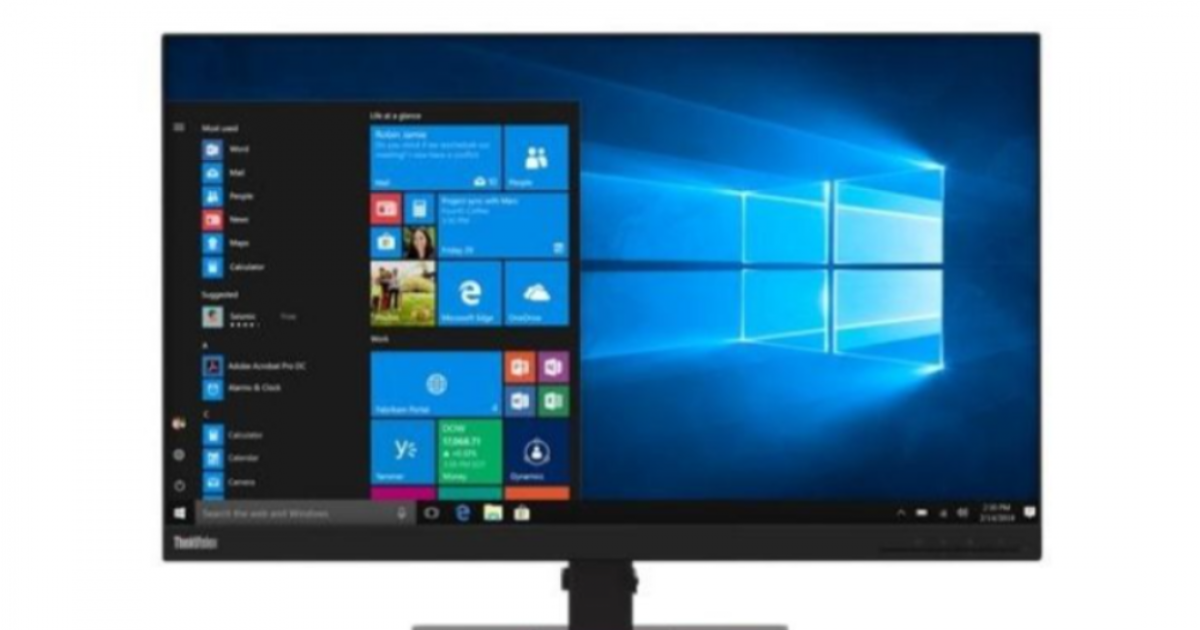 Màn hình máy tính Lenovo Think Vision T27q-20 (61EDGAR2WW)/ 27inch WQHD IPS/ 60Hz/ HDMI/ DP/ 3Yrs