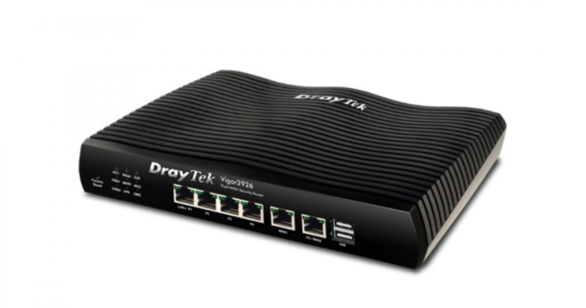 Thiết Bị Mạng Router Draytek Vigor2962 - V2962 ( 4 Cổng WAN/ Dưới 250 User )