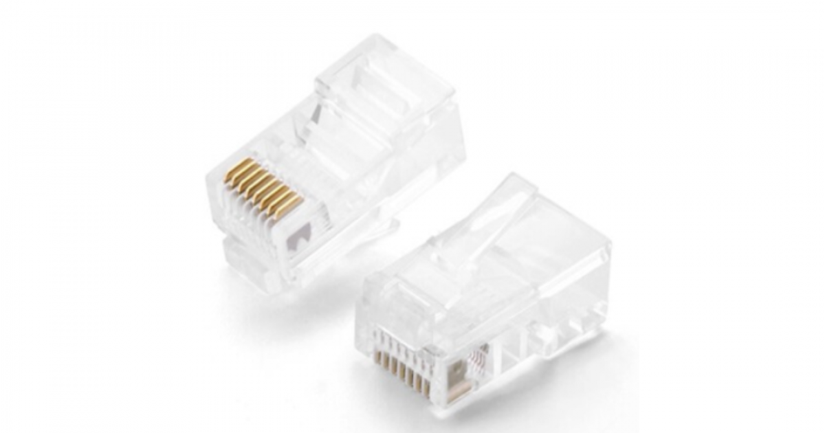 Túi Đầu Mạng Ugreen RJ45 Cat 5 50246 ( 100 Chiếc / Túi )