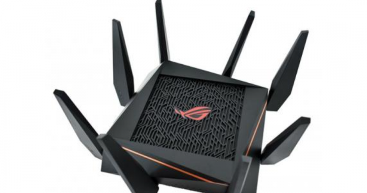 Bộ phát mơ rô ng sóng ASUS ROG Rapture GT-AC5300 (Gaming Router) AC5300 Tích hợp WTFast, 3 băng tần, hỗ trợ AiMesh