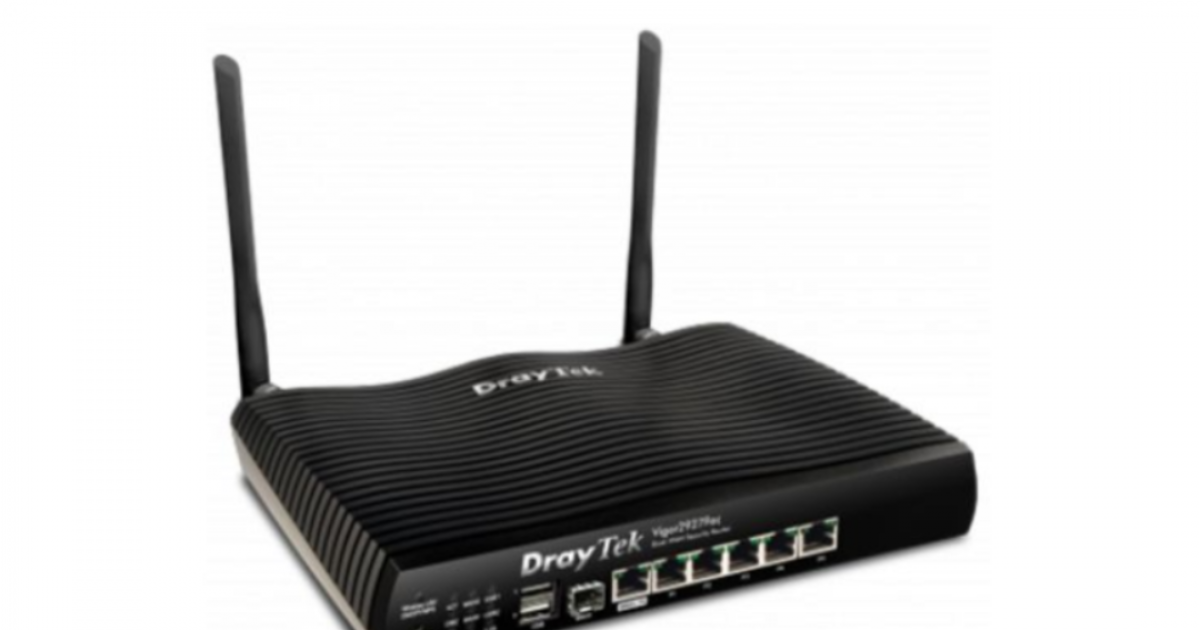 Thiết Bị Cân Bằng Tải Draytek Vigor2927FAC - V22927Fac (AC1300Mbps/ 2 Ăng-Ten Ngoài/ 2 Cổng WAN/ Dưới 150 User)