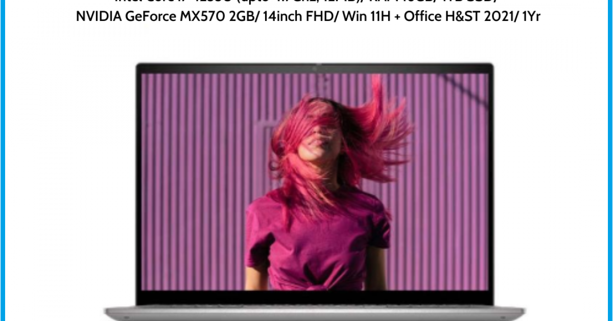 Laptop Dell Inspiron 14 5420 (70295791) Intel Core i7-1255U (upto 4.7Ghz, 12MB) RAM 16GB 1TB SSD NVIDIA GeForce MX570 2GB 1