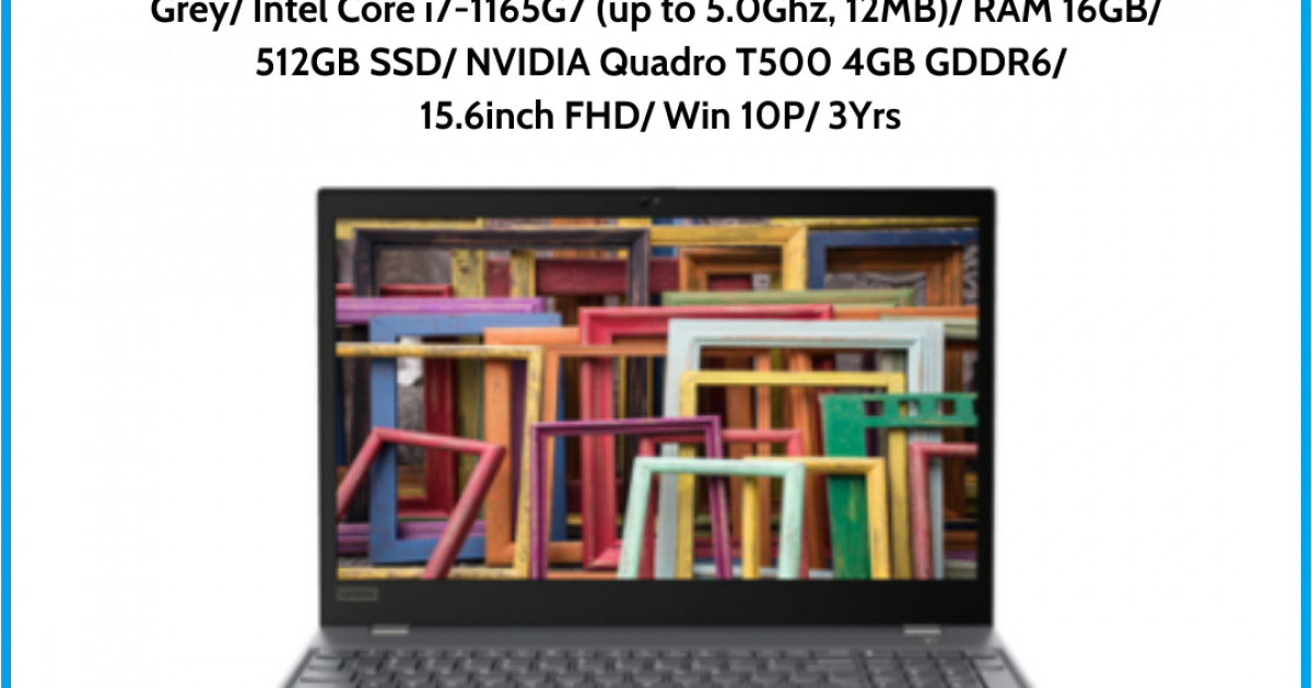 Laptop Workstation Lenovo Thinkpad P15s G2 (20W60080VN) Grey Intel Core i7-1165G7 (up to 5.0Ghz, 12MB) RAM 16GB 512GB SSD NVIDIA