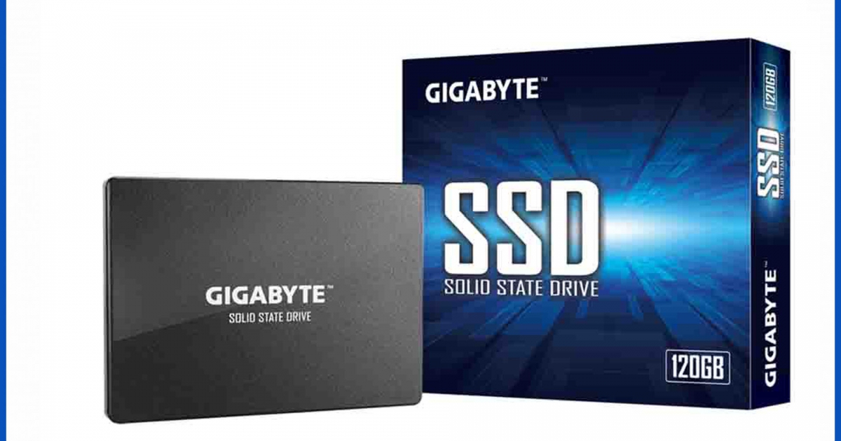 Ổ cứng SSD Gigabyte 120GB SATA 2,5 inch (Đoc 500MB/s, Ghi 380MB/s)