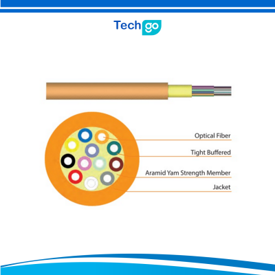 Indoor Tight Bufer Fiber Optic Cable HEIZKA HEFITN042LZ