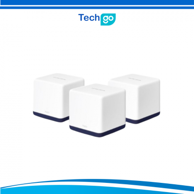 Bộ phát WIFI MESH MERCUSYS HALO H50G 2 PACK chuẩn tốc độ AC1900MBPS