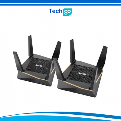 Bộ định tuyến WiFi 6 ASUS RT-AX92U Chuẩn AX6100 - Router WiFi có thể mở rộng 2 Pack