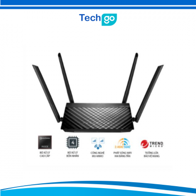 Bộ phát mở rộng sóng wifi Gaming Asus RT-AC59U V2 AC1500Mbps AiMesh MU-MIMO