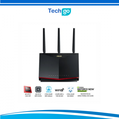 Bộ phát WIFI ASUS RT - AX86U Hai Băng Tần, Chuẩn AX5700 (Chuyên Cho Game Di Động)