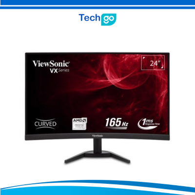 Màn hình cong Gaming Viewsonic VX2468-PC-MHD | 24 inch | FHD | 165Hz | VA | 3Yrs