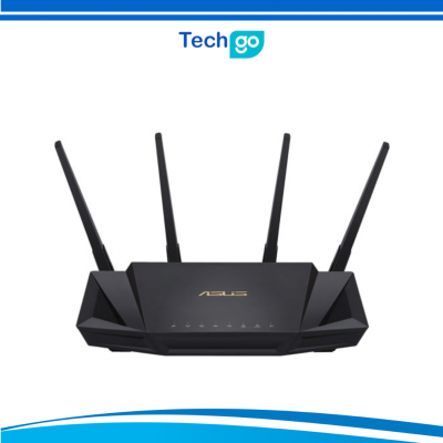 Bộ phát Asus RT-AX58U (Gaming Router) AX3000Mbps 2 Băng Tần, Wifi 6 (802.11ax), AiMesh WIFI Mesh, MU-MIMO, AiProtection, USB 3.1