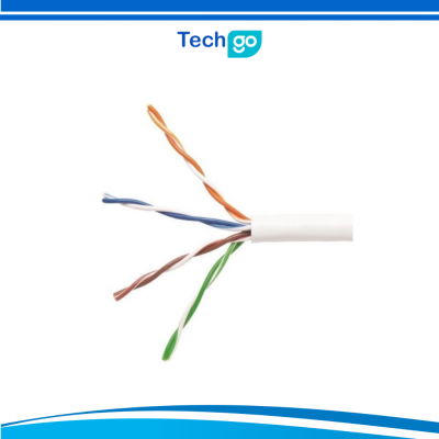 Dây Cáp Mạng UTP 24 AWG/4PRS PVC Cat 5E (Ghi) (M)