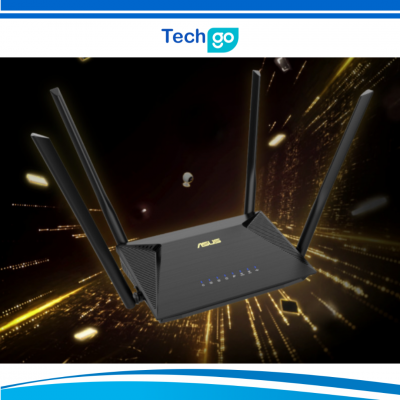 Bộ phát mở rộng sóng wifi 6 Asus RT-AX53U (Chuẩn AX/ AX1800Mbps/ 4 Ăng-ten ngoài / Wifi Mesh / 35 User)